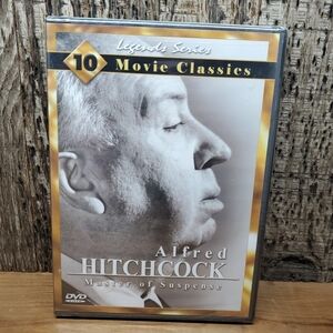 Alfred Hitchcock Master of Suspense 10 Movie Classics DVD Legends Series New